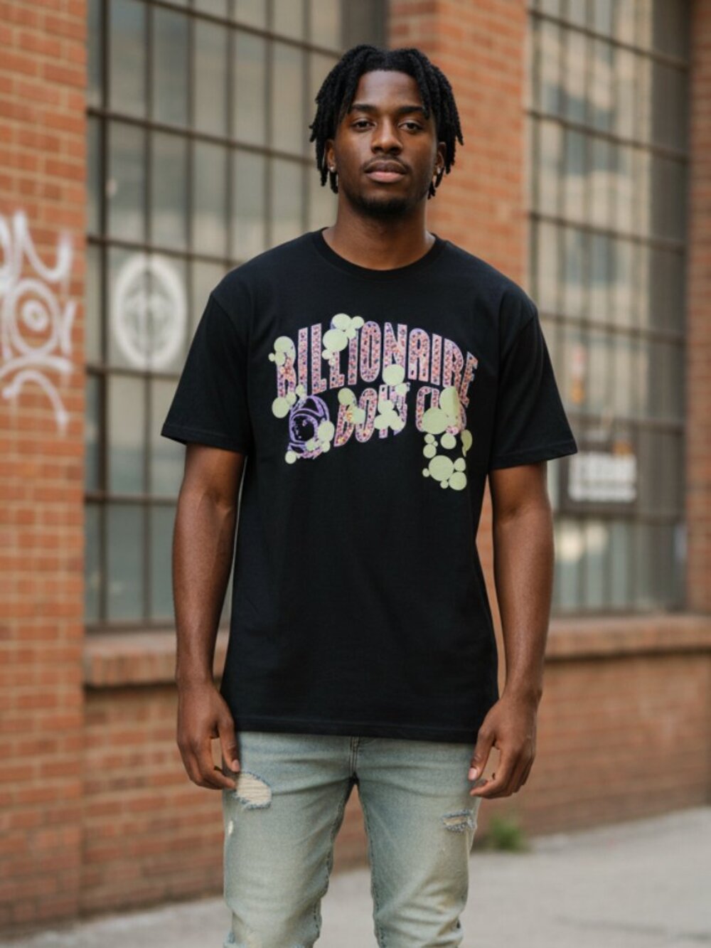 Billionaire Boys Club Arch Logo Tee Black XL Graphic Streetwear Shirt